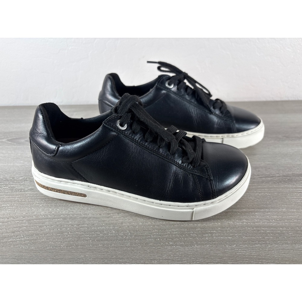 Birkenstock‎ Bend Low Black Leather Sneakers Womens EU 36 US 5 Comfort Shoes
